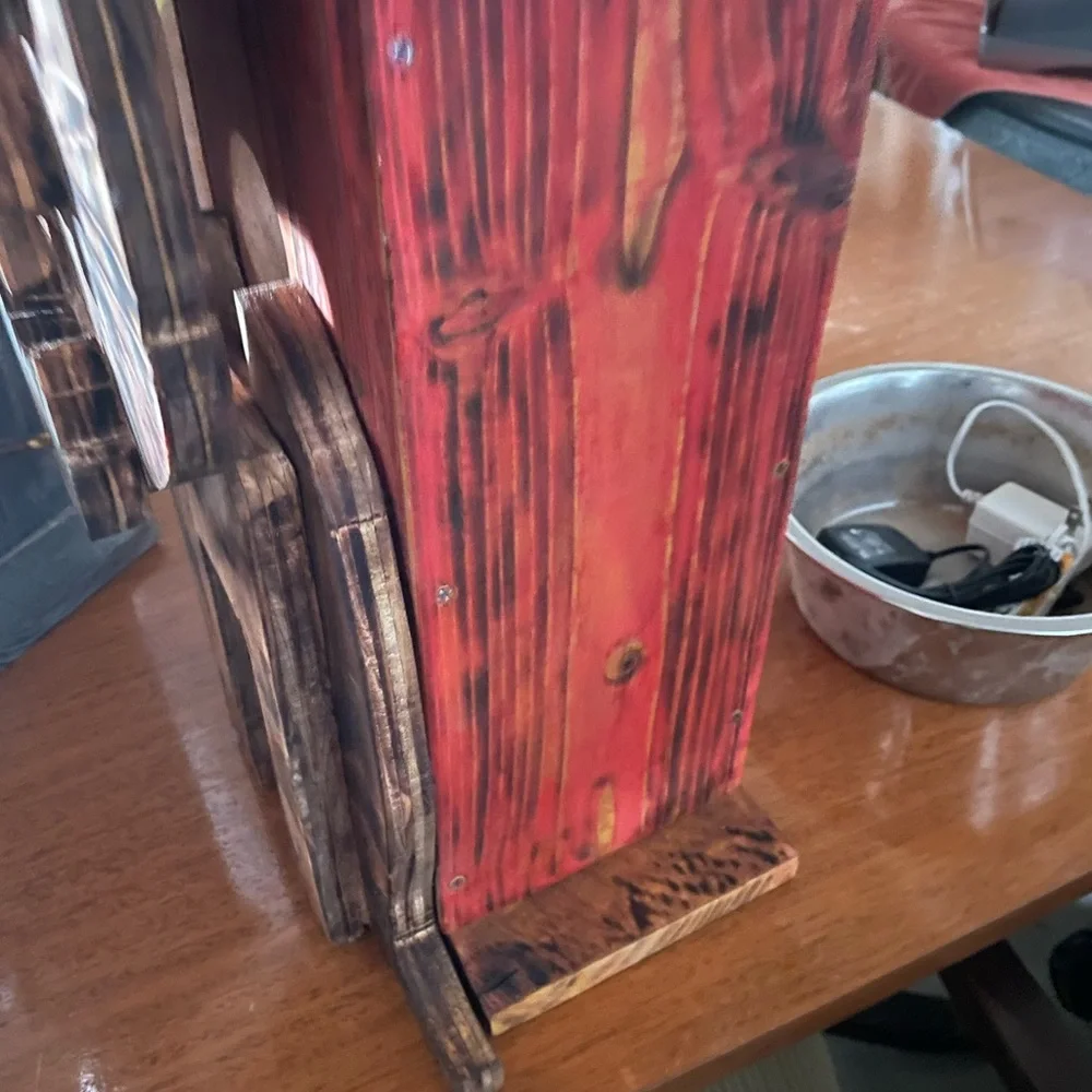 All handmade custom bird squirrel houses.